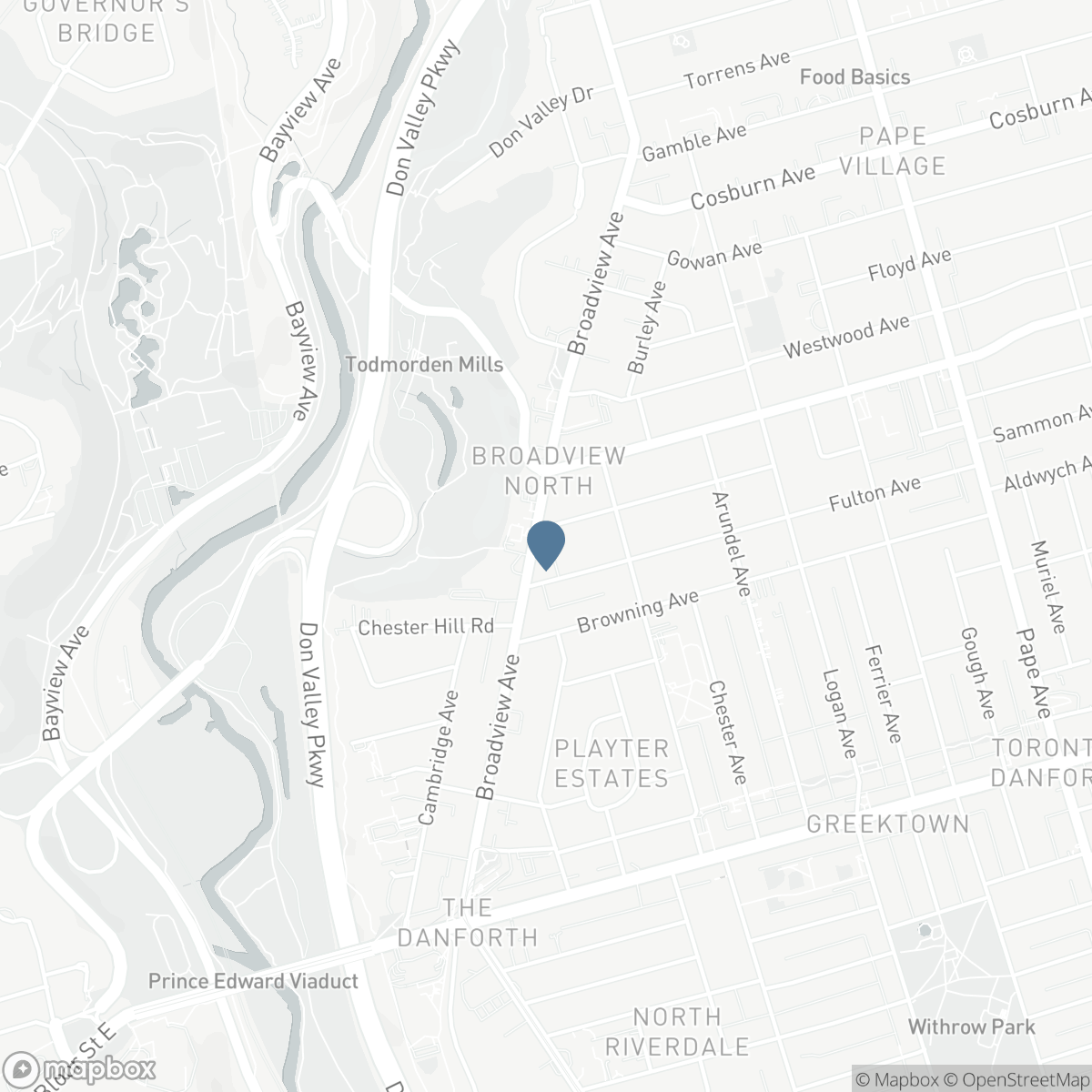 D - 957 BROADVIEW AVENUE, Toronto, Ontario M4K 2R5
